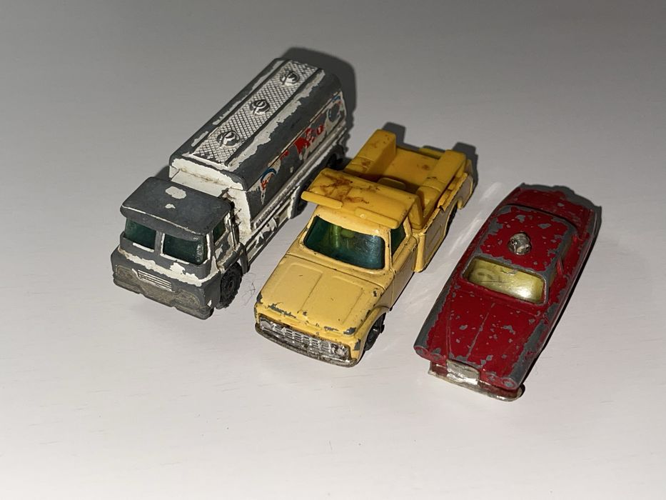 Jaguar Tanker Ford Husky England 3 modele resoraki auta retro