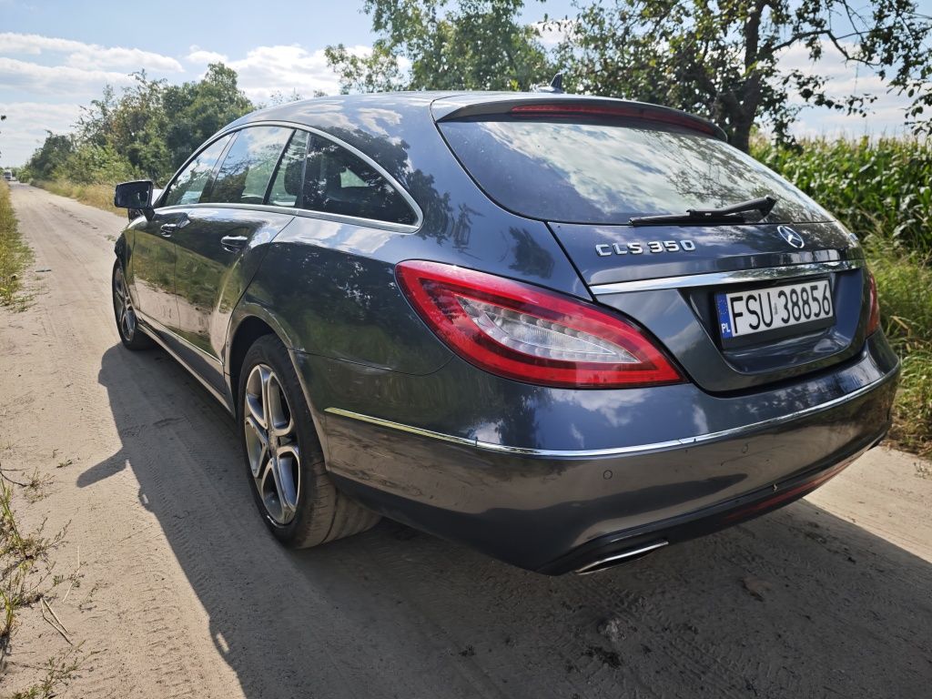 Mercedes-Benz CLS 350CDI, uszkodzony