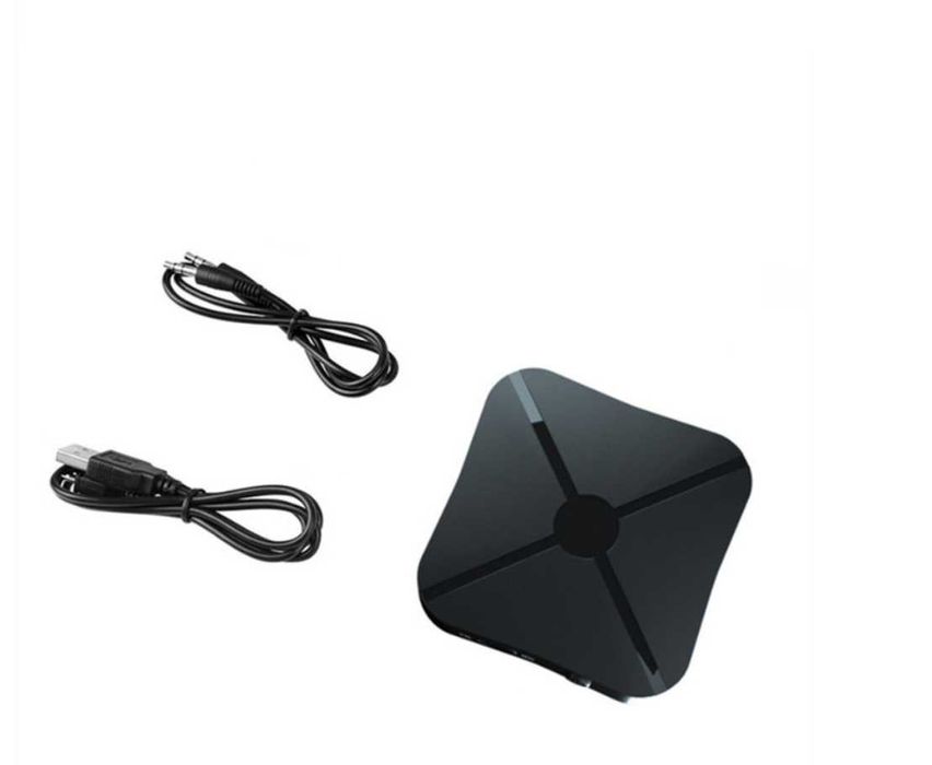 Nowy Transmiter Bluetooth + kable - wbudowana bateria