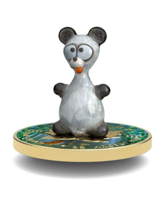 Інвестиційна срібна монета Кленовий лист «Панда»