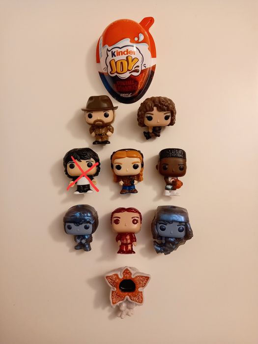 Stranger Things Funko Pop Kinder - Aceito Troca