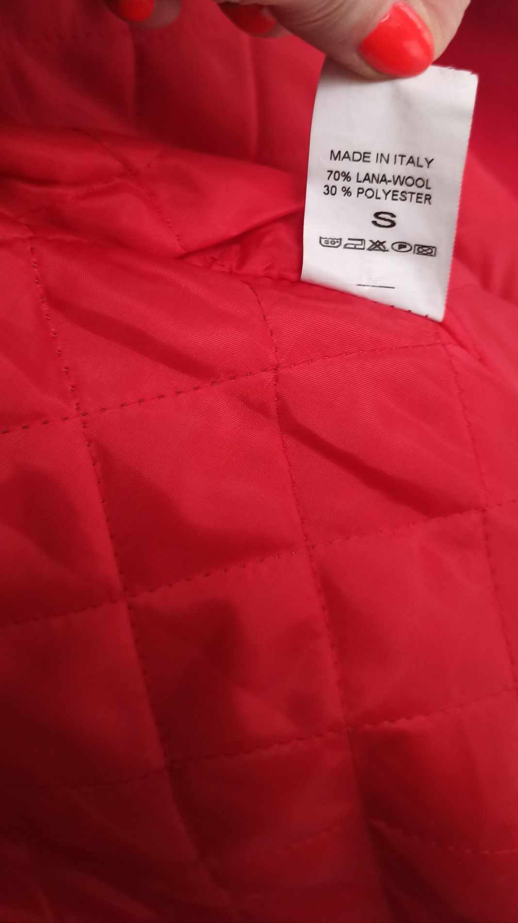 Płaszcz/kurtka czerwony