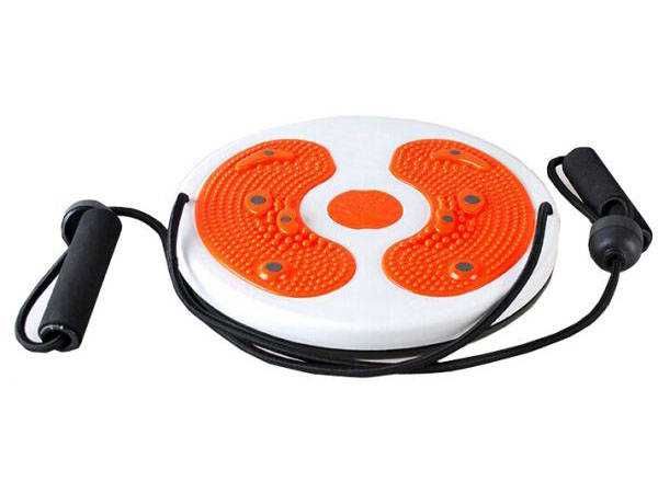 MASAŻER Stóp TWISTER OBROTOWY z Linkami 27cm z gumami Magnesy FITNESS