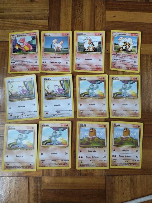 Cartas Pokémon 1 Coleção
