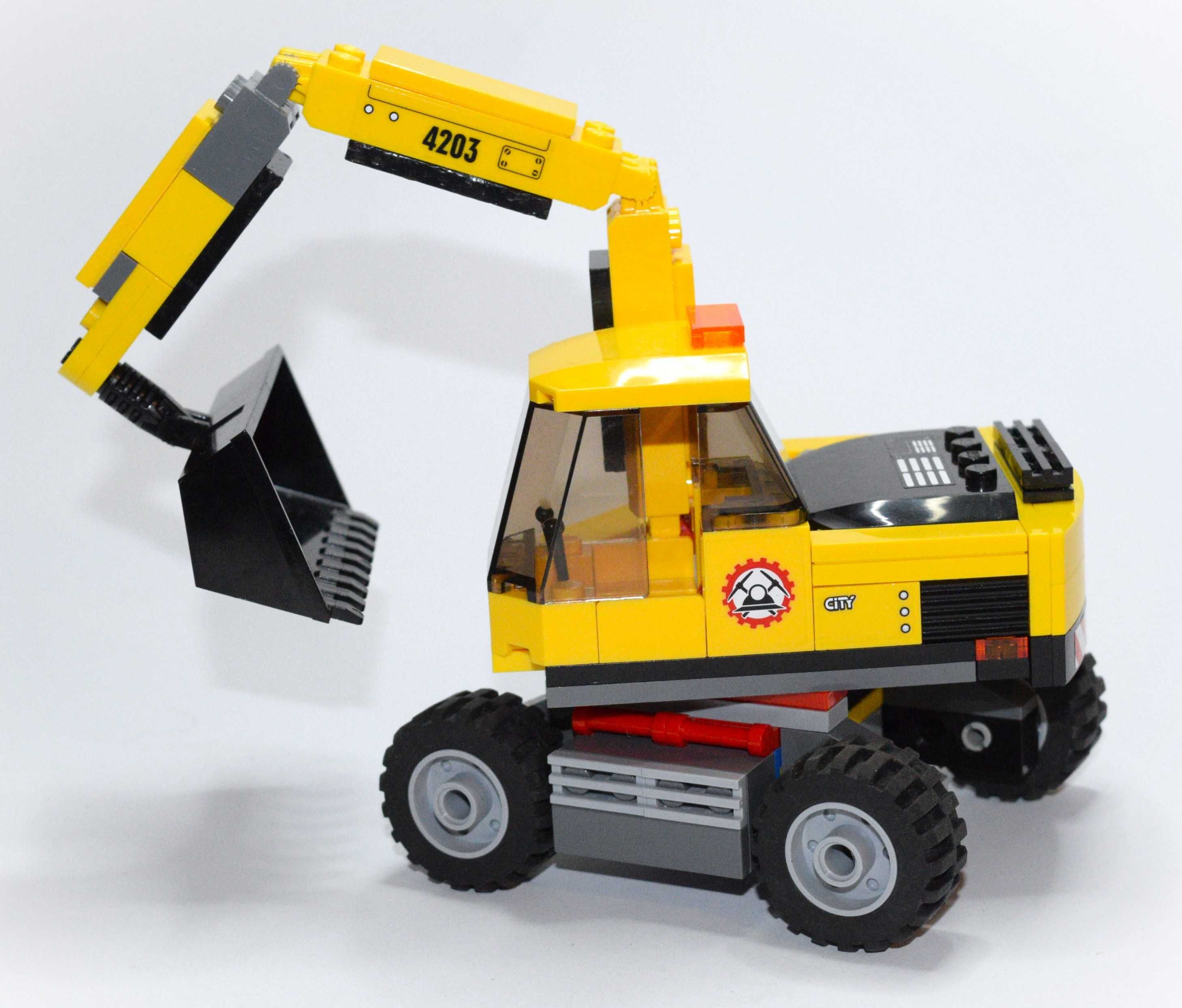 LEGO 4203 City - Koparka z transporterem