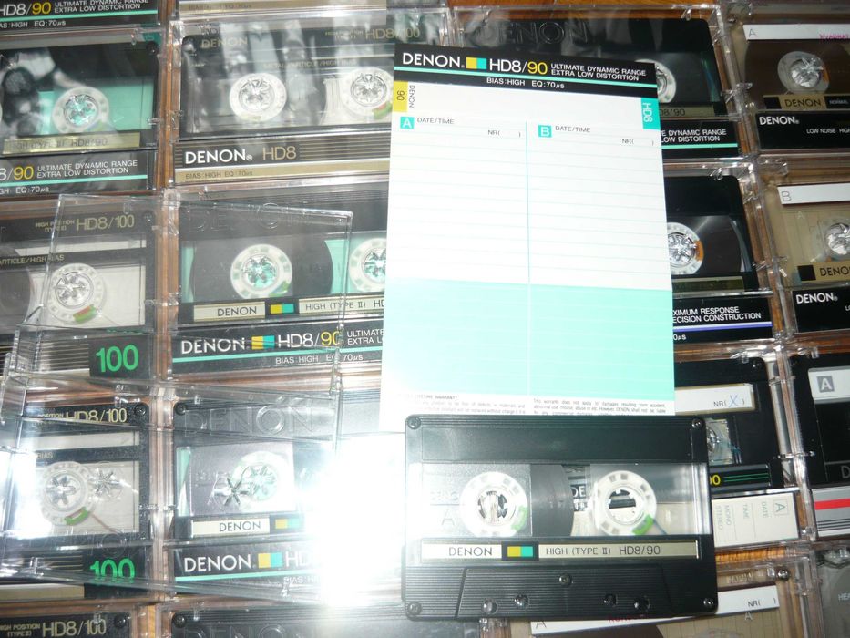 Kasety Denon typ II i I 20 szt