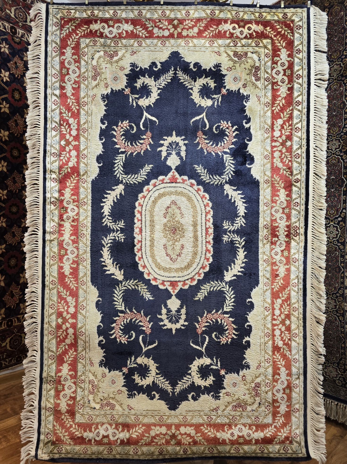 Jedwabny Tabriz 153 x 92 Perski dywan z tkany z jedwabiu od Persopolis