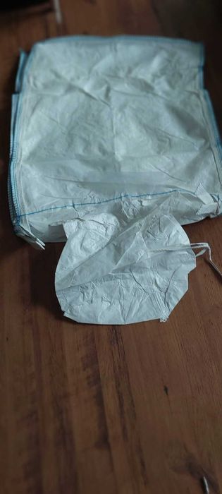 Worki big bag bialy nowy