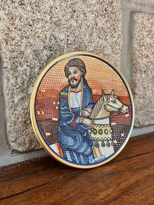 Pratos de coleção de Franco Lamincia - assinado pelo autor , 1986