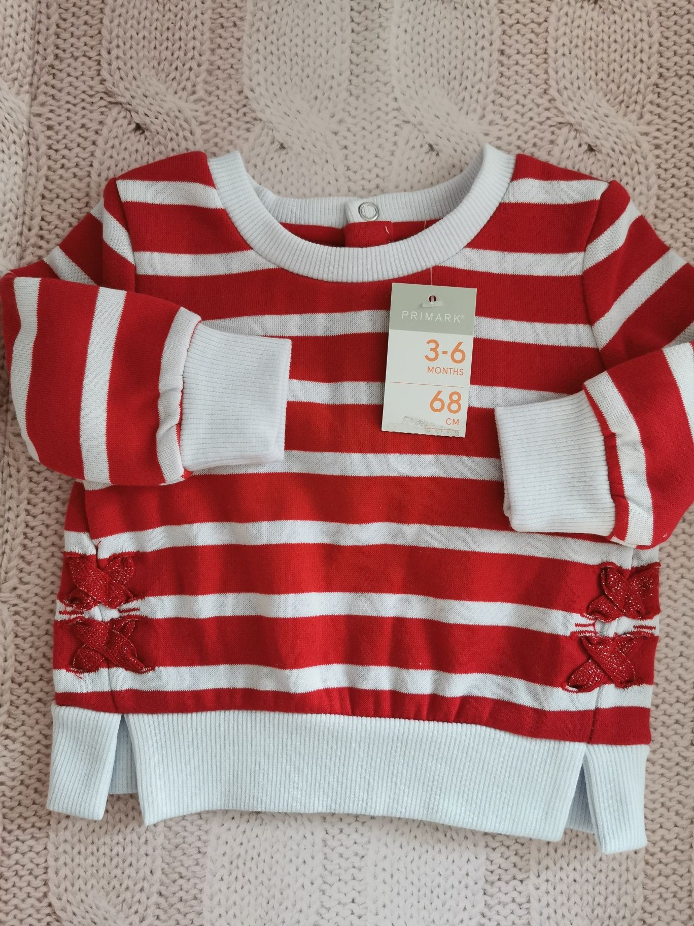 Nowa bluza niemowlęca Primark r. 68