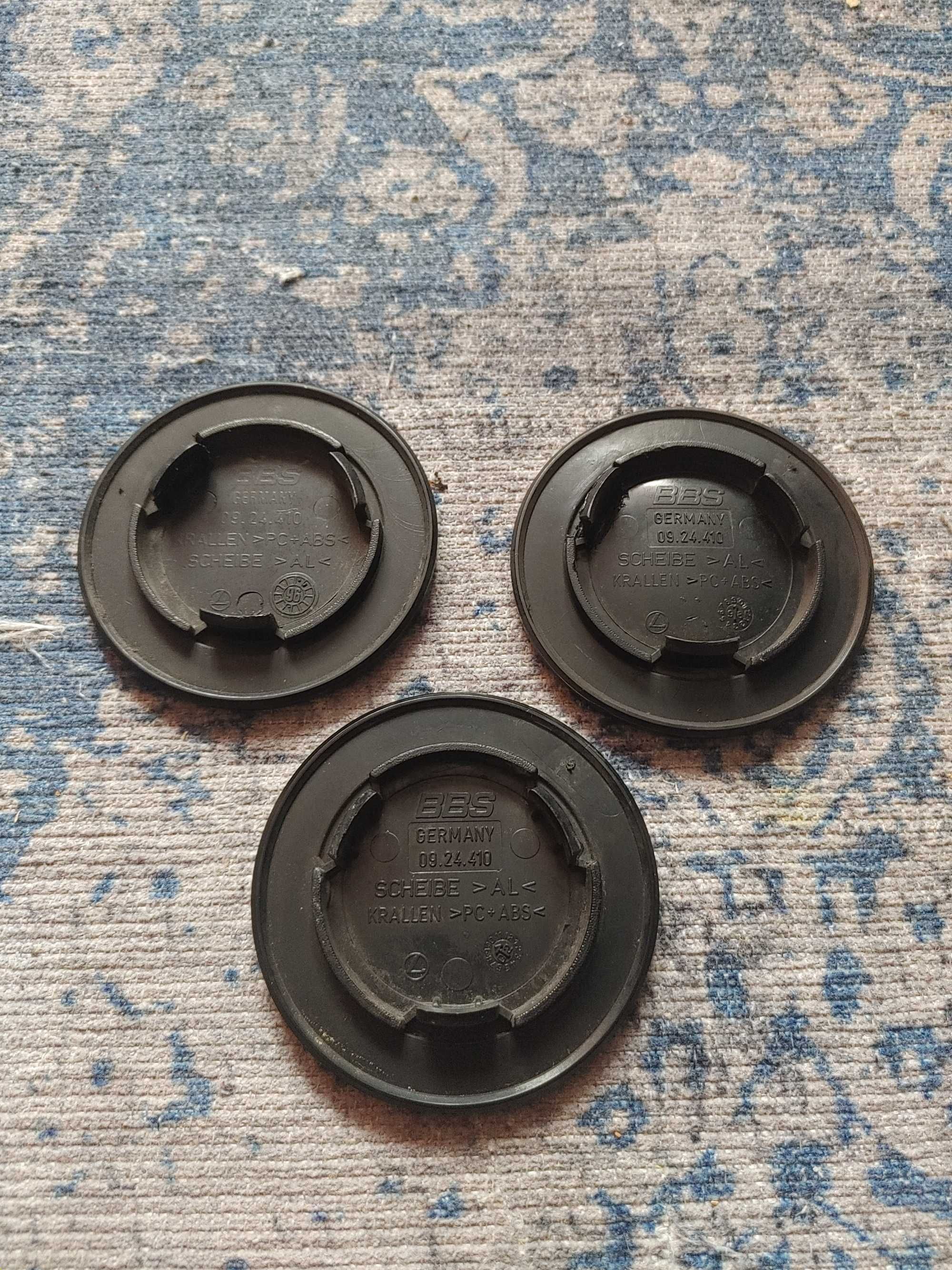 Dekielki alufelgi BBS RC RS 09.24.410 oryginał 80mm x 48mm na sztuki