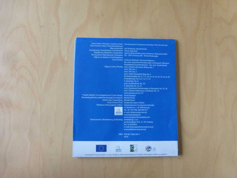 Atrakcje turystyczne Szwajcaria Kaszubska broszura 2018