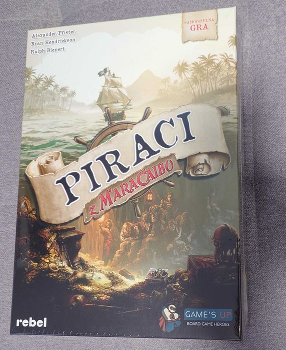 Piraci z Maracaibo gra planszowa nowa - folia