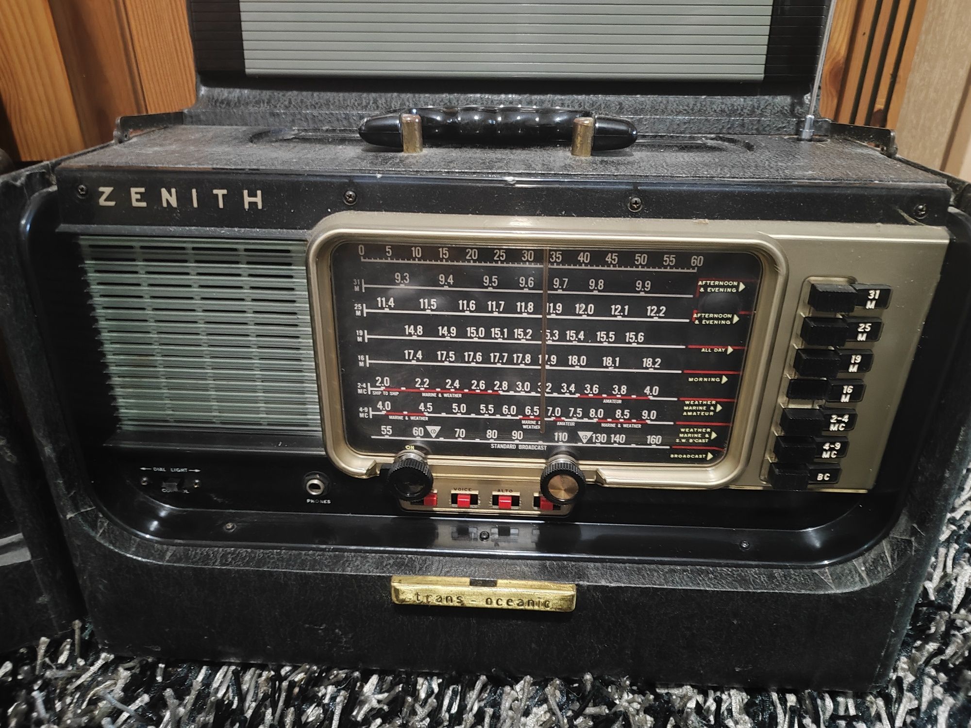 Radio Lampowe Zenith Trans Oceanic A600 unikat