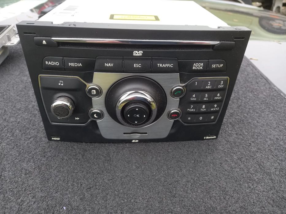RADIO RADIOOTWARZACZ NAWIGACJA 96738861ZD CITROEN C5 III X7 08-