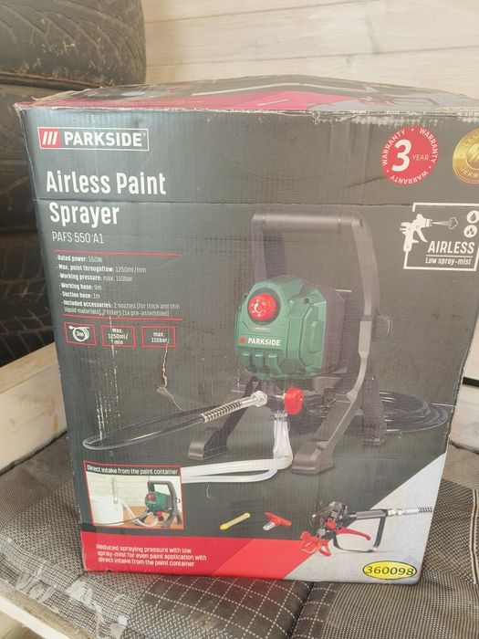 Agregat malarski Parkside PAWS 550 A1