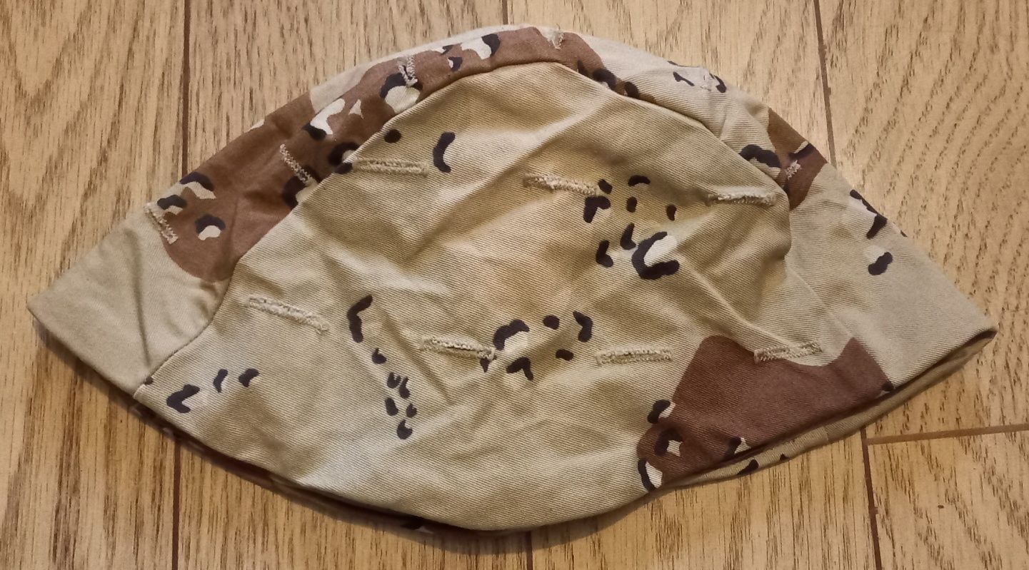 Pokrowiec na hełm US PASGT Helmet Cover Desert 6 Color Camouflage XS/S