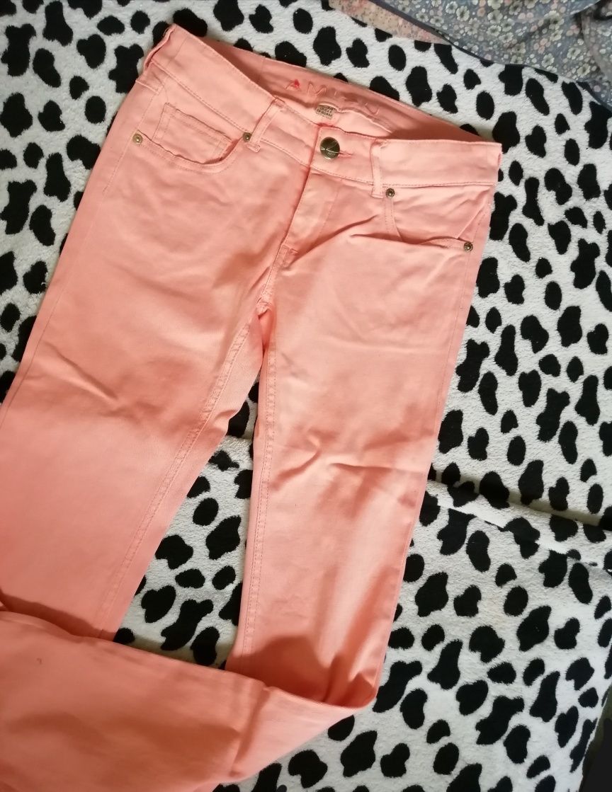 NEW YORKER spodnie skinny rurki dżins jeansy zwężane dopasowane