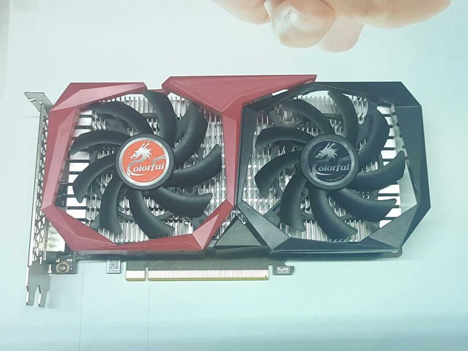 Видеокарта Colorful GTX 1650 (GDDR6 Samsung)