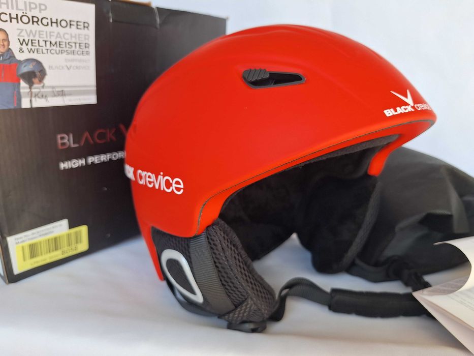 Kask narciarski Black Crevice Kitzbuhel Red M 57-58cm