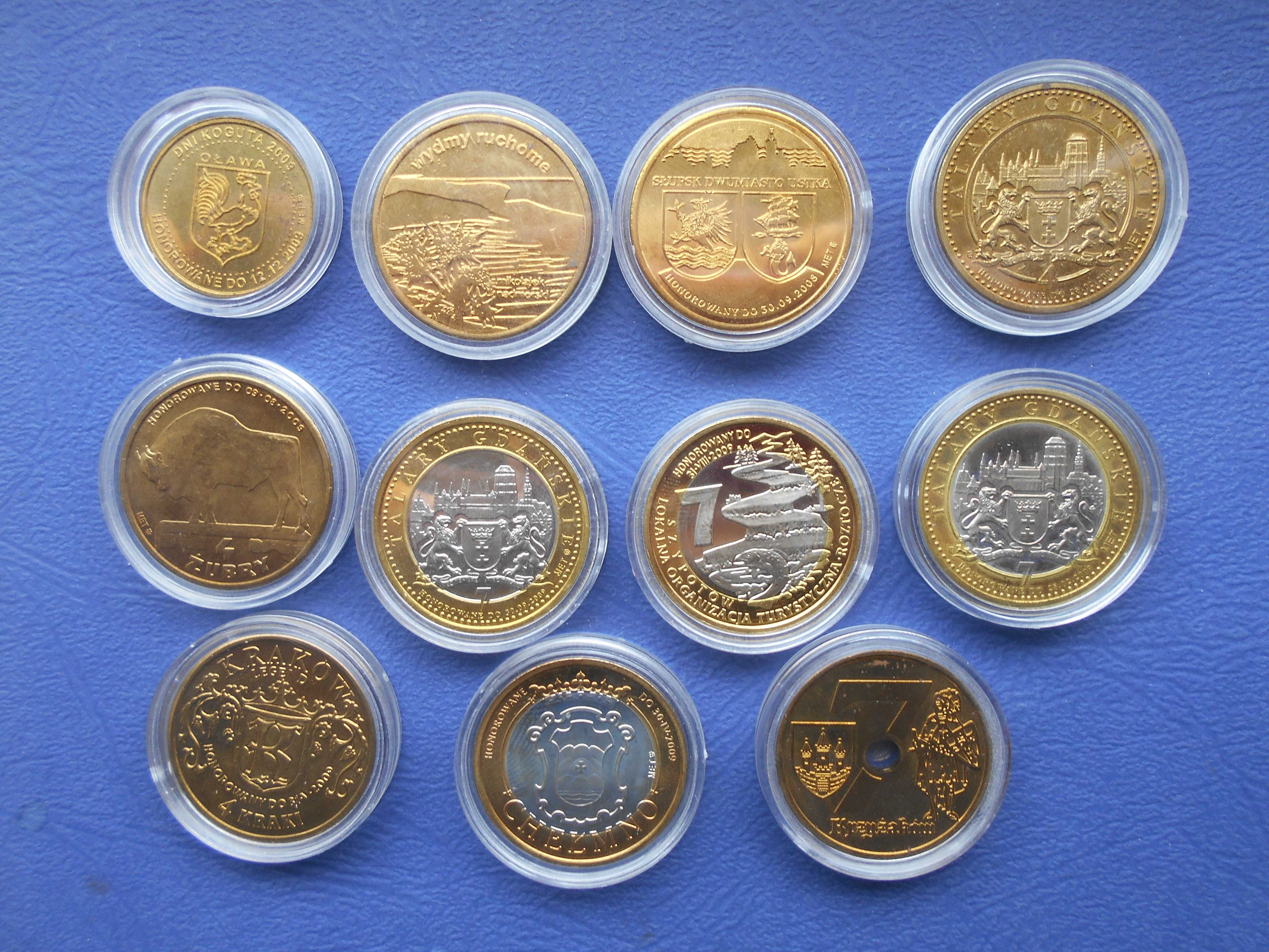 Kolekcja monet dukatów zastępczych