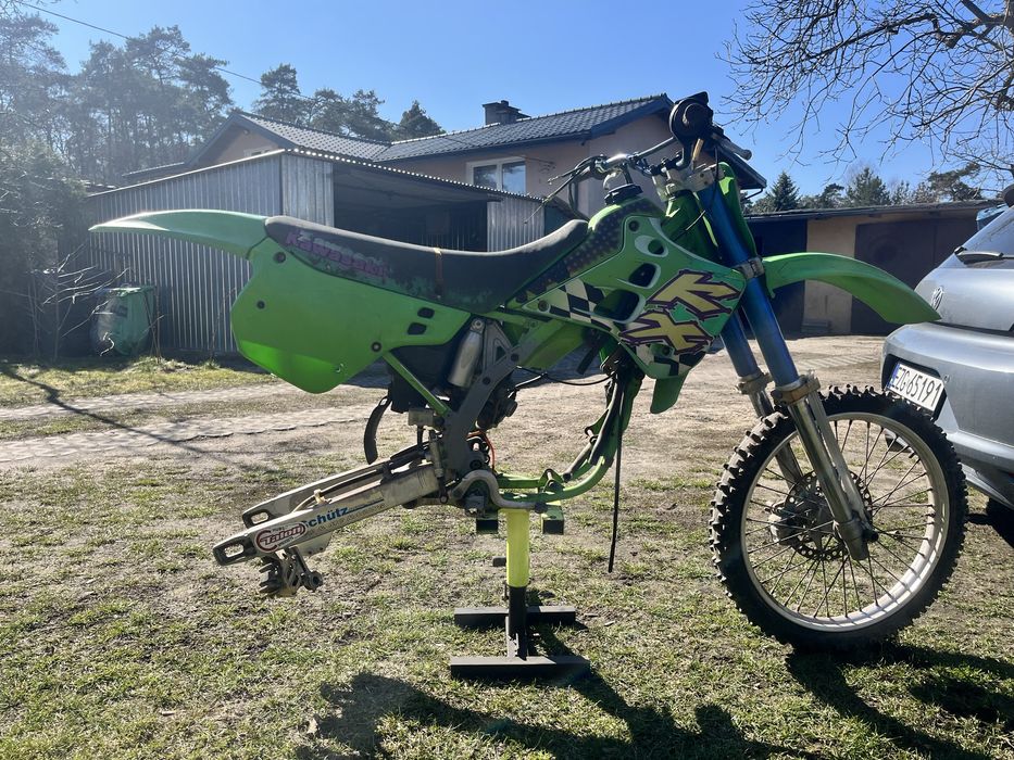 Kawasaki KX 1991 2T rama KX 250 retro motocross