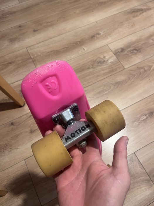 Deskorolka fiszka różowa