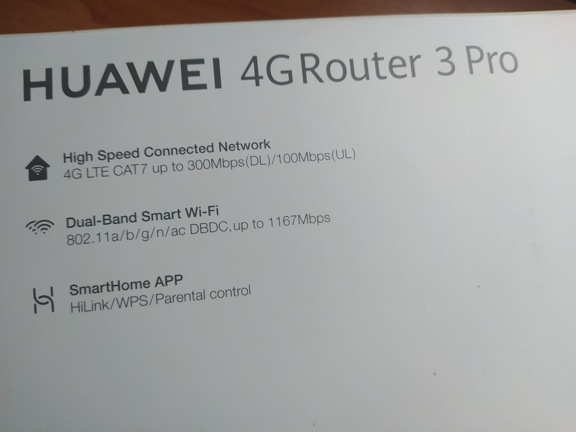 NOWY router Huawei 4g 3 pro B535