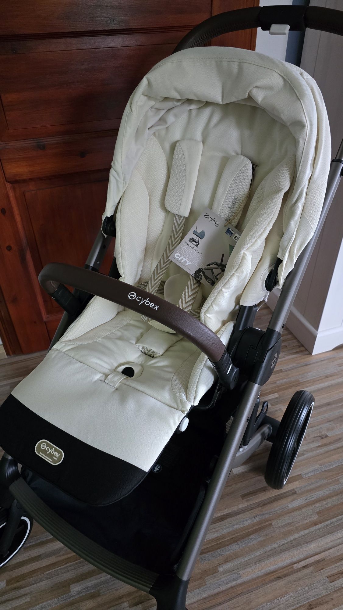 NOWY Wózek Cybex Balios S Lux Seashell Beige model 2025