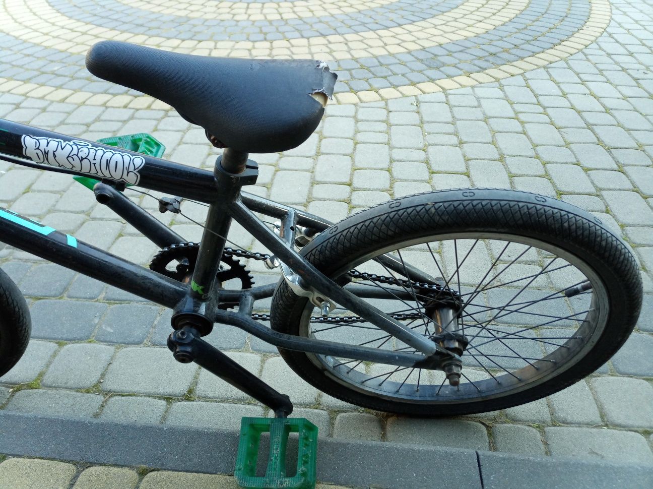 Używany rower BMX