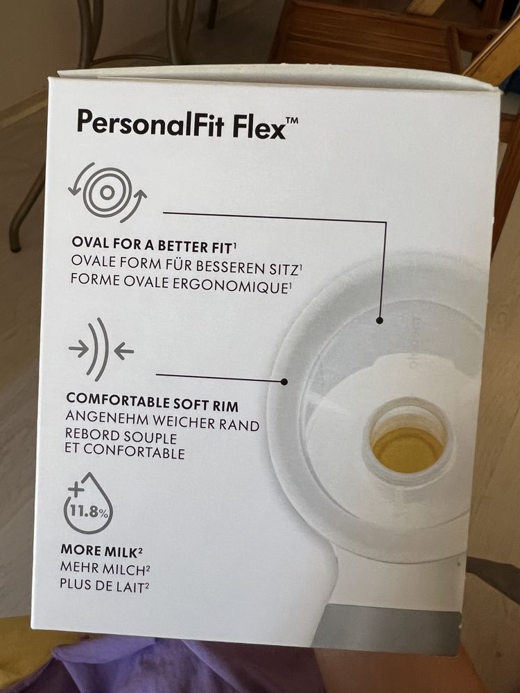 Воронки к молокоотсосу Medela PersonalFit Flex M-24мм с мягкими краями