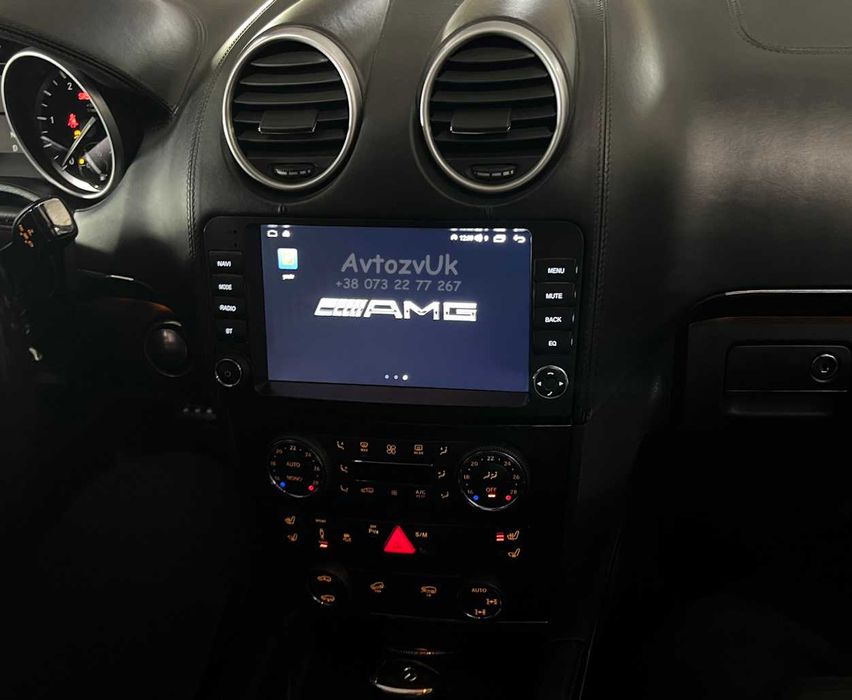 Android 14 Mercedes Benz ML GL W164 X164 W251 2 дин CarPlay Магнитола