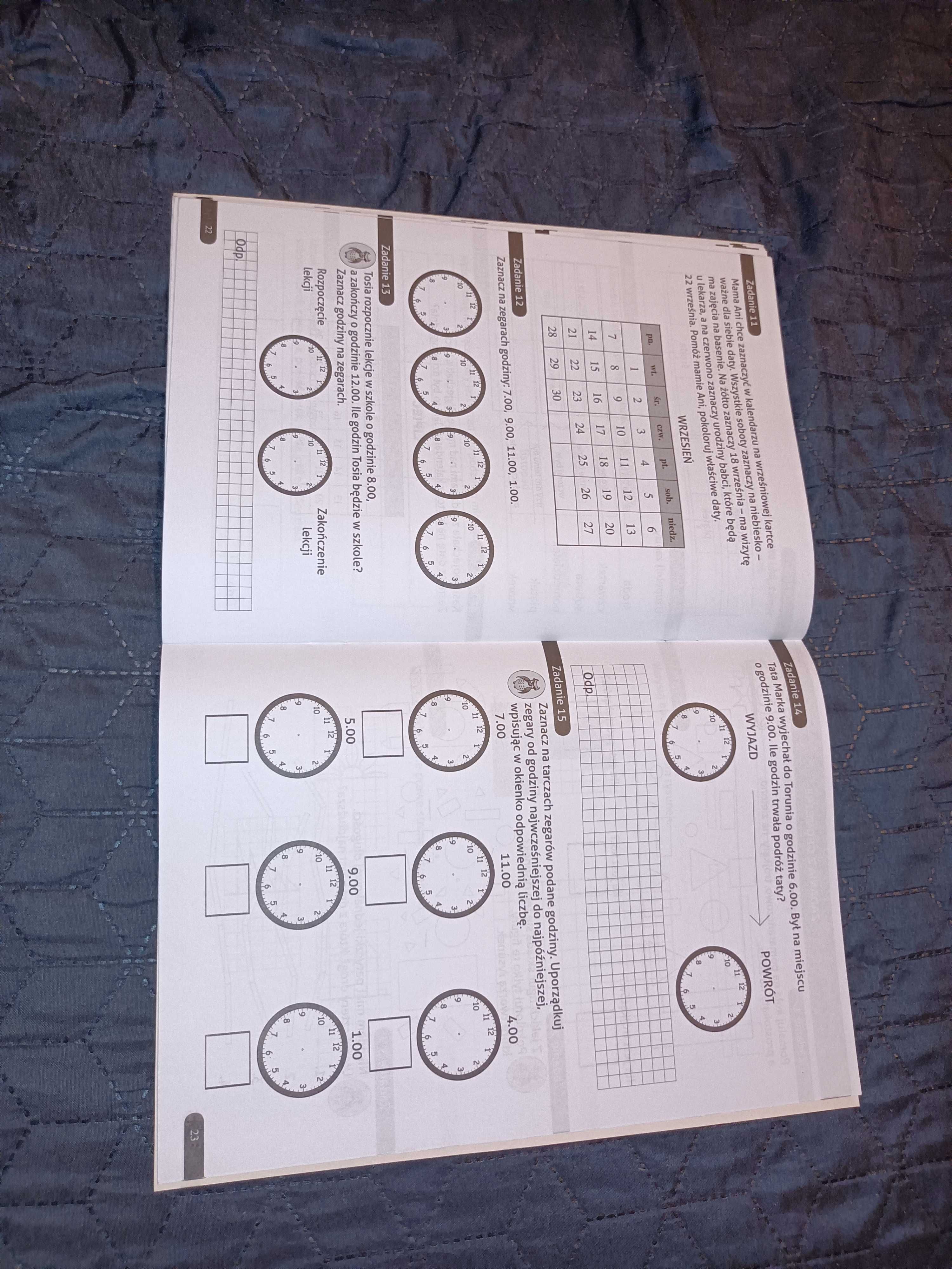 Matematyka. Zadania z treścią. Klasa 1