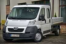 Peugeot Boxer  2.2HDI 130KM DOKA 7osób BRYGADÓWKA Skrzynia DUBEL KABINA Ducato Jumper