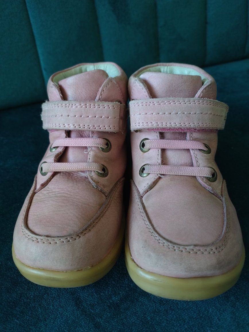 Różowe buty Bobux Timber Boot Vintage Rose rozm. 25