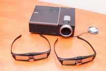 3D Проектор Dell M410HD + 3D очки