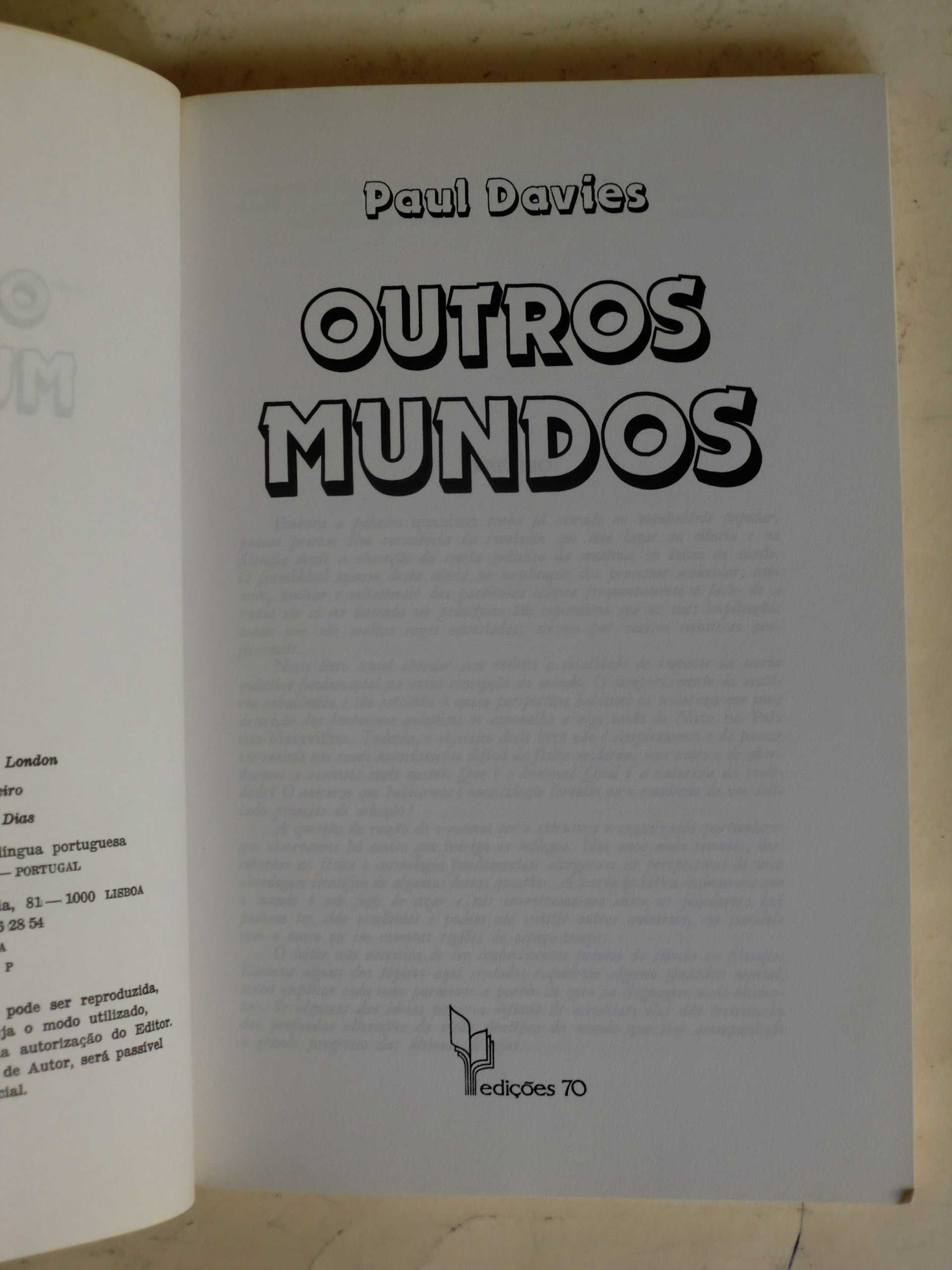 Outros Mundos
de Paul Davies