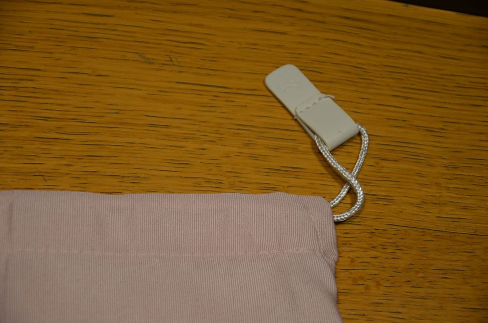 duży worek przeciwkurzowy  radley pudrowy róż