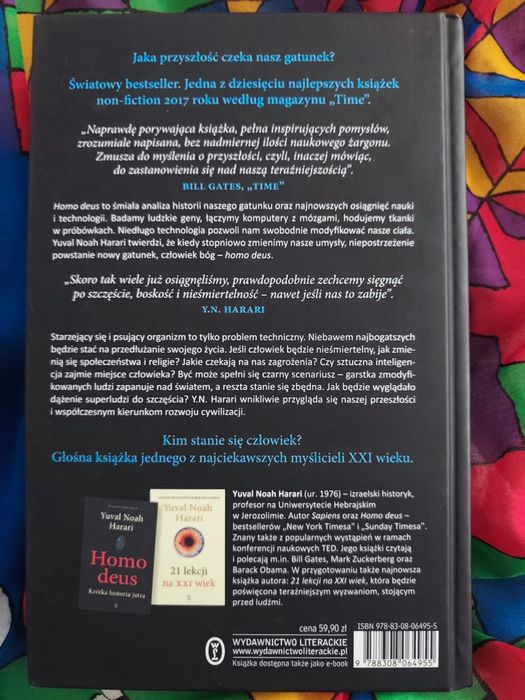 Homo Deus – Yuval Noah Harari, Krótka historia jutra