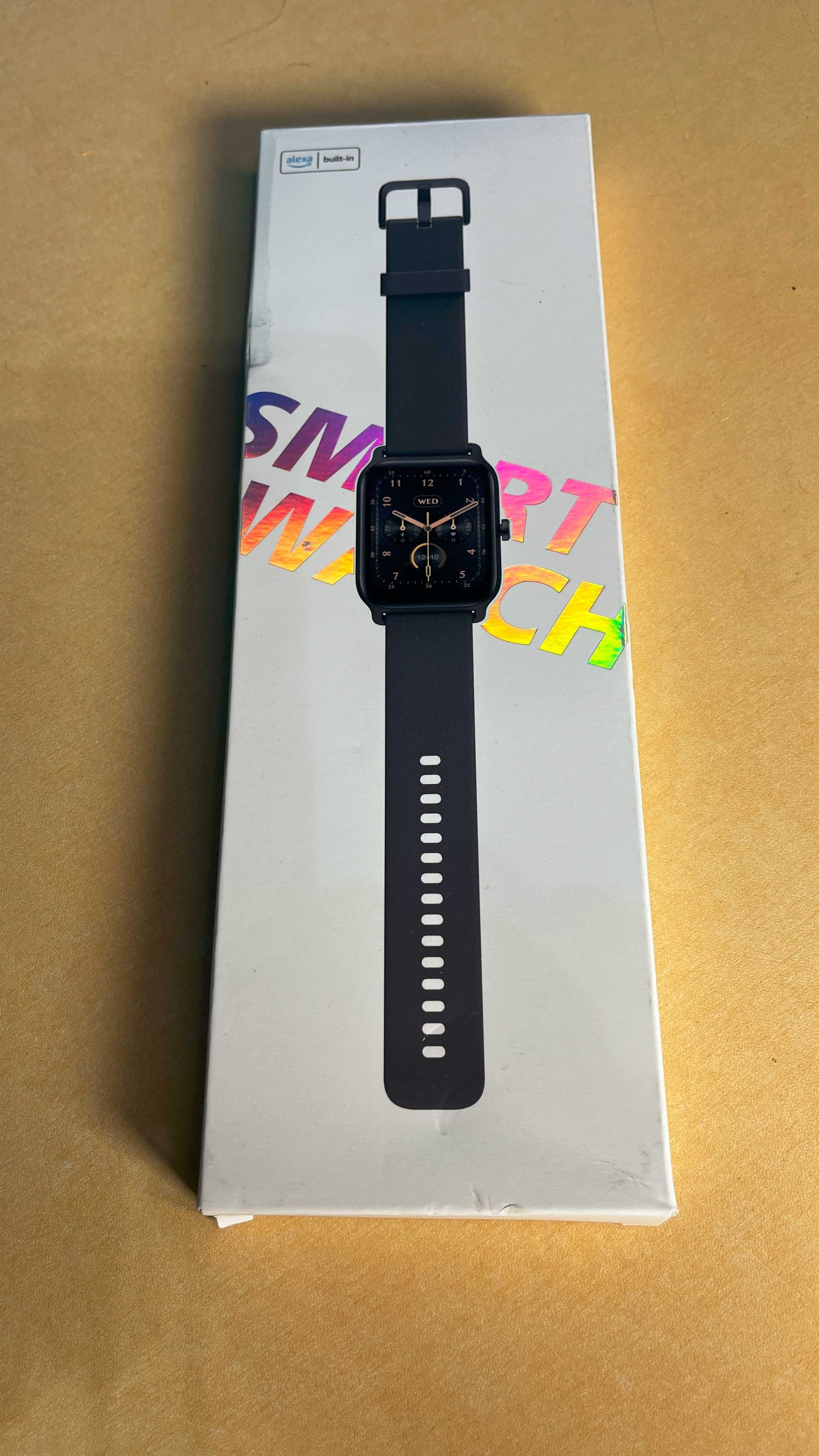 Smartwatch dla mężczyzn czarny, szary z ekranem HD 1,80 IDW13 spp5