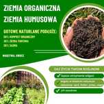 Ziemia organiczna, humusowa = czarnoziem + kompost + obornik
