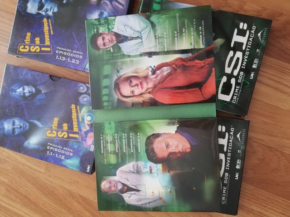 DVD CSI Las Vegas temporada 1 e 2