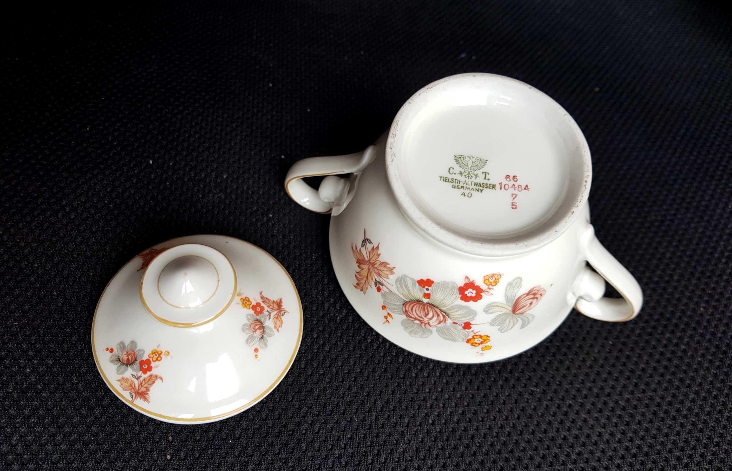 Cukiernica porcelanowa Carl Tielsch  CT Wałbrzych