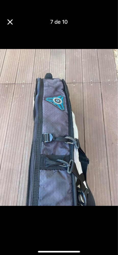 Capa viagem komunity 6’4 ate 3 pranchas surf