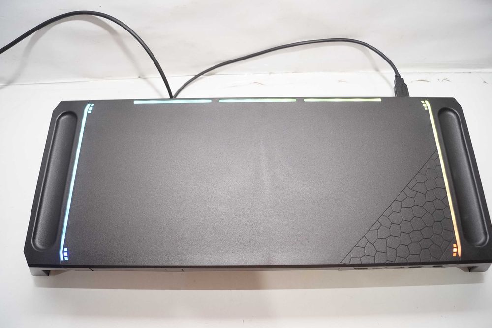 1320 MOOJAY Składana podstawka stojak pod monitor gamingowa RGB usb