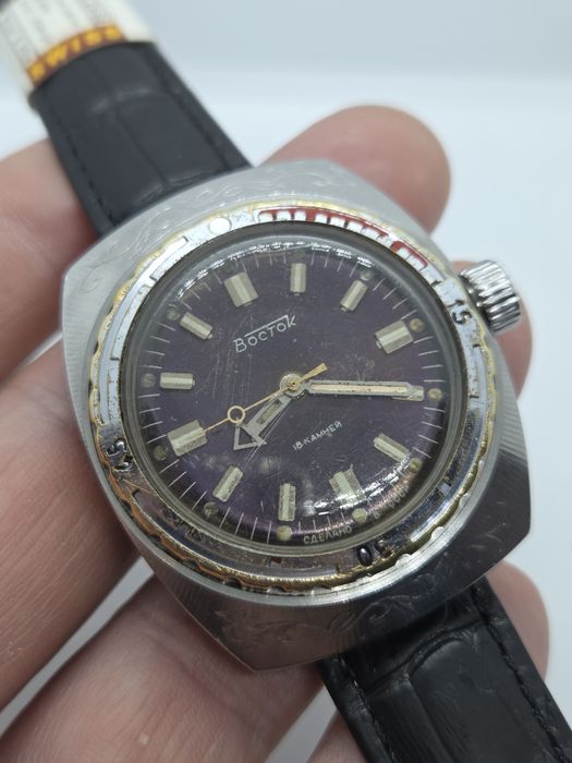 Zegarek Wostok Amfibia beczka CCCP