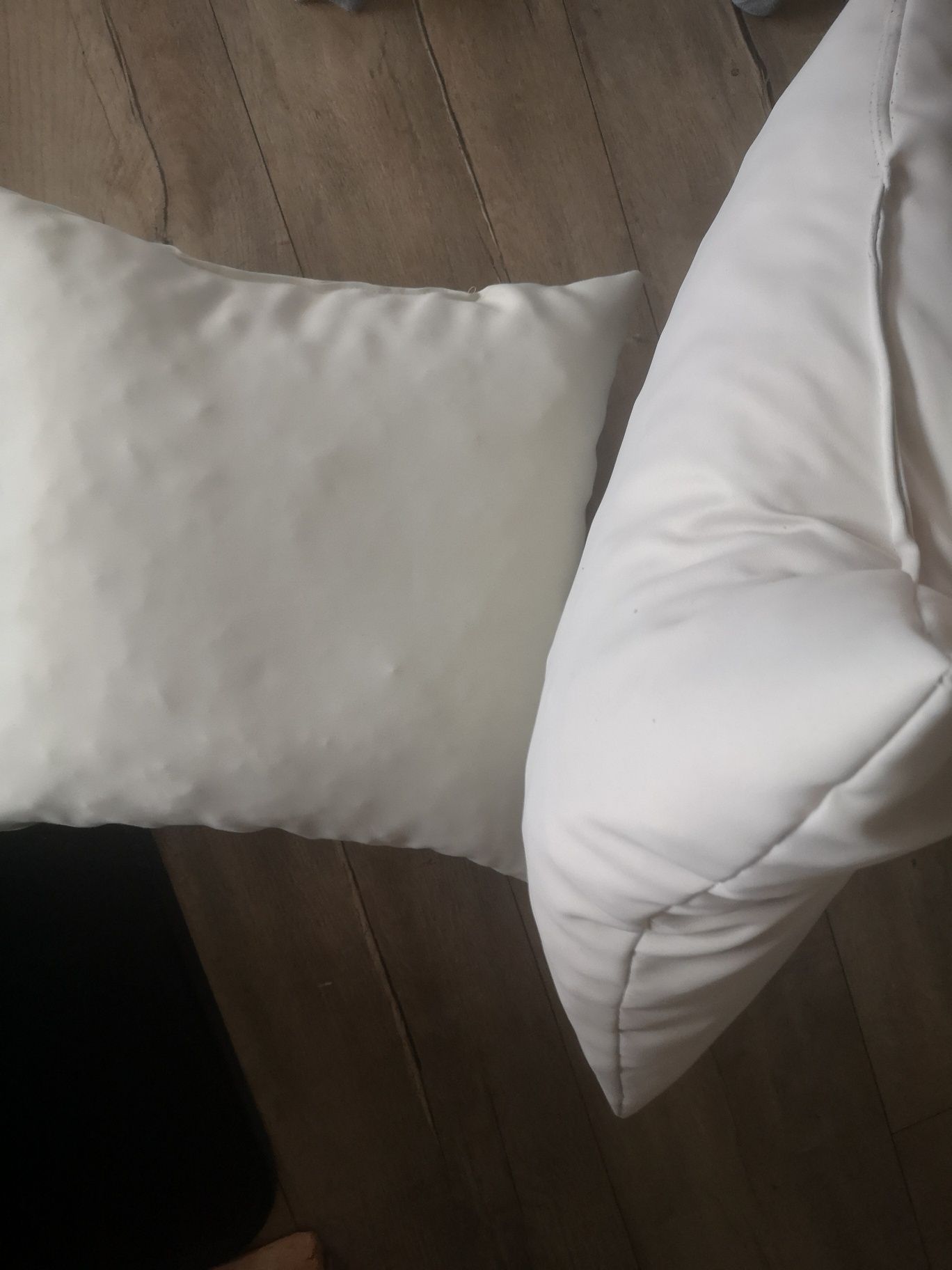 Dwie godziny nowe poduszki typu Jasiek 45cm na 45cm wypełnienie obszyt