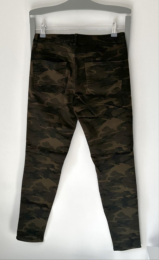 Spodnie damskie moro jeans ZARA M(38) Nowe