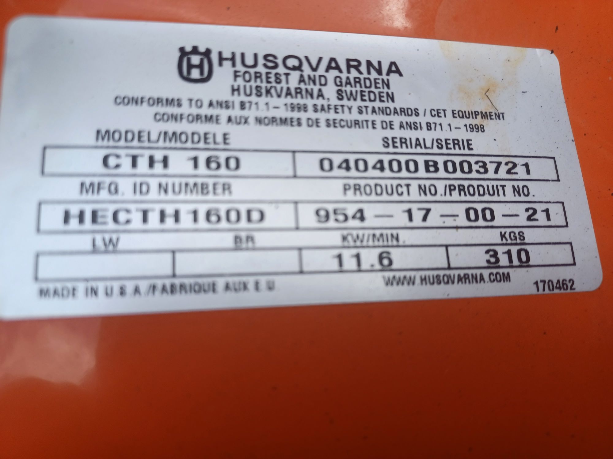 Kosiarka traktorek  husgwarna