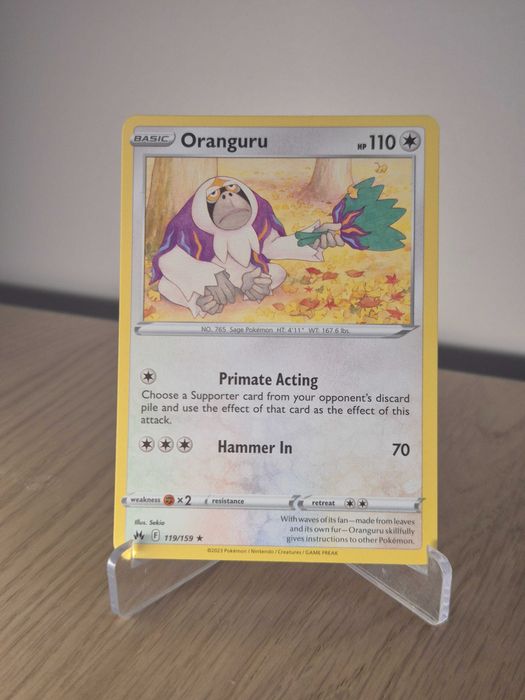 Karta Pokemon TCG: Oranguru (CRZ 119)